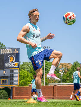 Patrick Berg of the Norwegian national football team at a