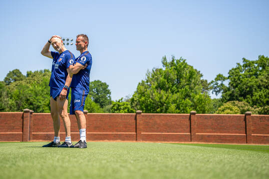 Manual therapist Leif Arne Lystad and manual therapist