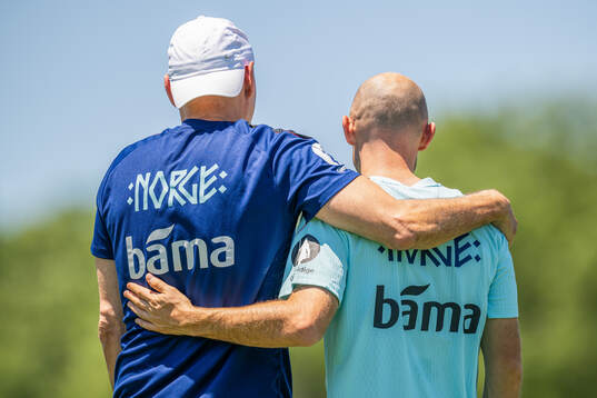 Ståle Solbakken, head coach of the Norwegian national