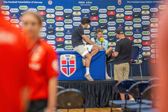 David Møller Wolfe of the Norwegian national football team