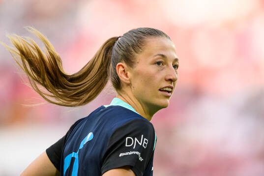 Goalkeeper Cecilie Fiskerstrand of Norway