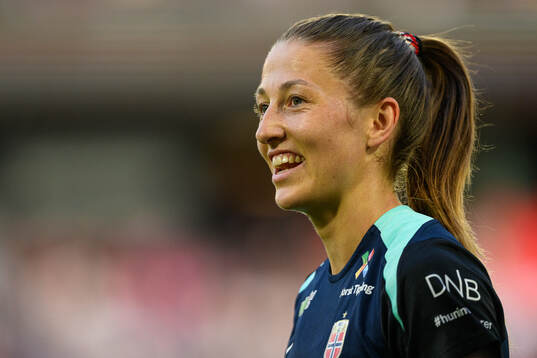 Goalkeeper Cecilie Fiskerstrand of Norway