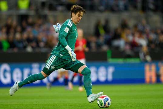 Goalkeeper Ann-Katrin Berger of Germany