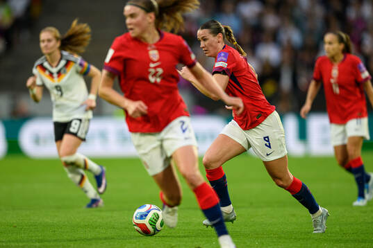 Elisabeth Terland of Norwayduring the FIFA Women's World