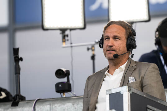 Chris Härenstam, commentator of SVT