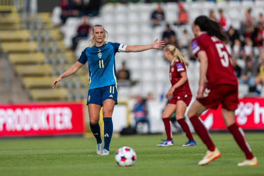 Stina Blackstenius of Sweden