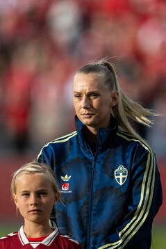 Stina Blackstenius of Sweden