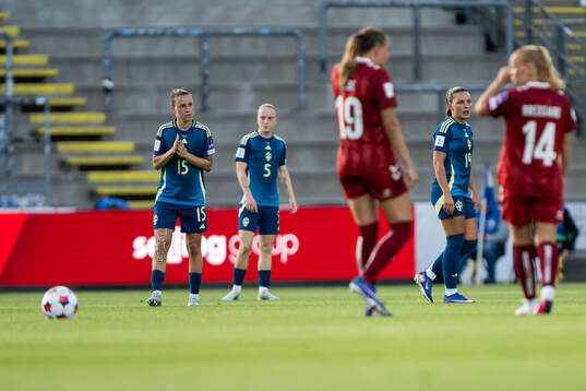 Julia Zigiotti Olme, Anna Sandberg and Bella Andersson of