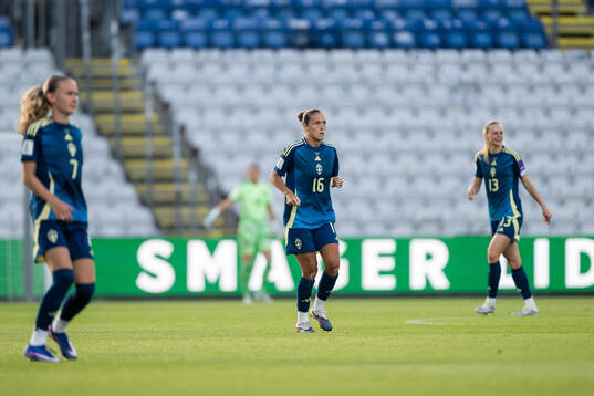Matilda Vinberg, Filippa Angeldahl and Amanda Ilestedt of