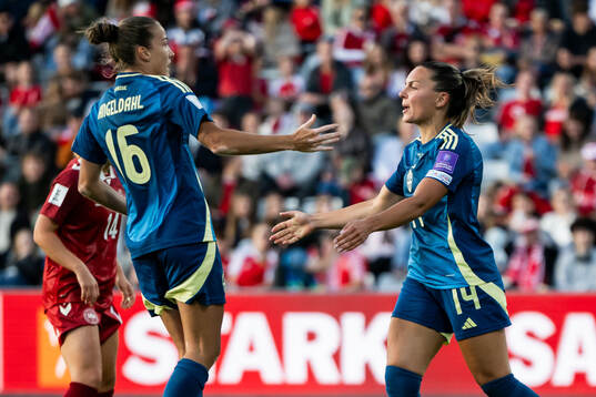 Johanna Rytting Kaneryd of Sweden celebrates with Filippa