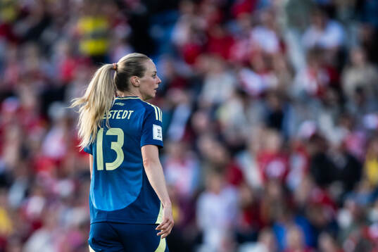 Amanda Ilestedt of Sweden