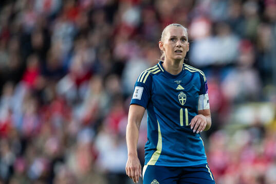 Stina Blackstenius of Sweden