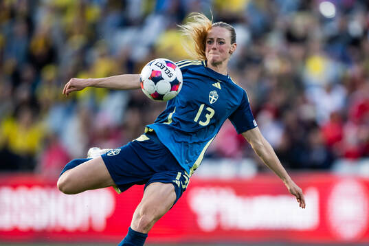 Amanda Ilestedt of Sweden