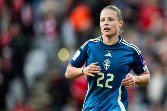 Anna Anvegård of Sweden