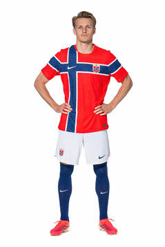 Martin Ødegaard of the Norwegian national football team