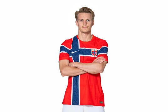 Martin Ødegaard of the Norwegian national football team