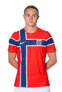Thelo Aasgaard of the Norwegian national football team