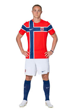 Thelo Aasgaard of the Norwegian national football team