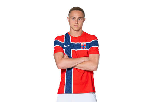Thelo Aasgaard of the Norwegian national football team