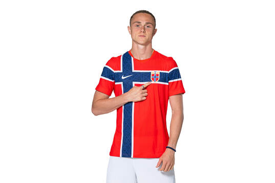 Thelo Aasgaard of the Norwegian national football team