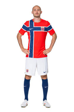Fredrik Aursnes of the Norwegian national football team