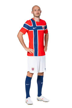 Fredrik Aursnes of the Norwegian national football team