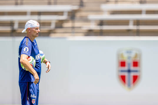 Ståle Solbakken, head coach of the Norwegian national