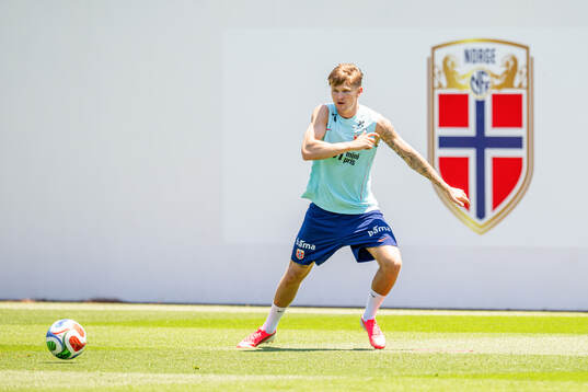 David Møller Wolfe of the Norwegian national football team