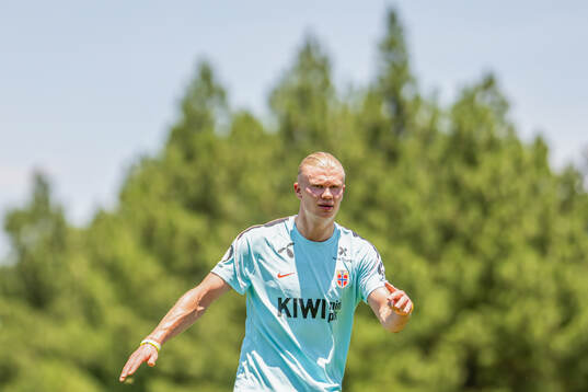 Erling Braut Haaland of the Norwegian national football