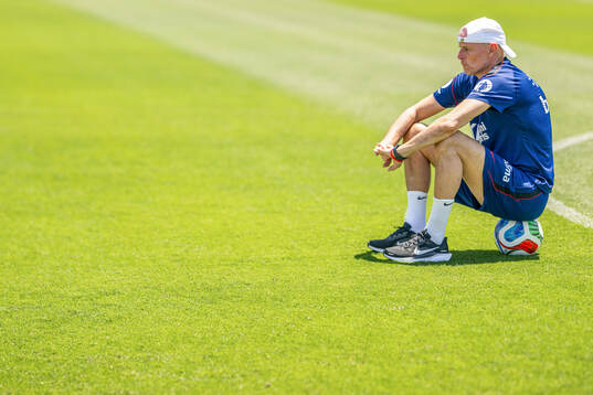 Ståle Solbakken, head coach of the Norwegian national