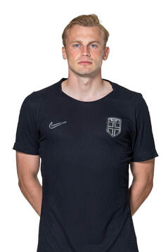 Sondre Langås of the Norwegian national football team