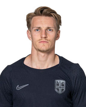 Martin Ødegaard of the Norwegian national football team