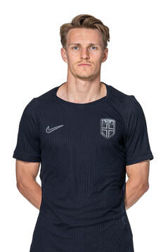 Martin Ødegaard of the Norwegian national football team