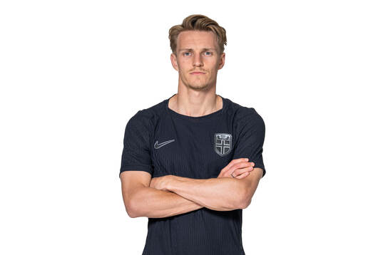 Martin Ødegaard of the Norwegian national football team