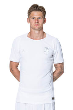 David Møller Wolfe of the Norwegian national football team