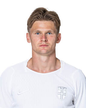 David Møller Wolfe of the Norwegian national football team