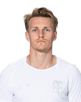 Martin Ødegaard of the Norwegian national football team
