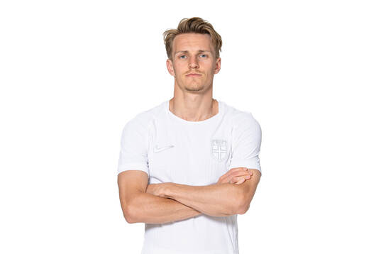 Martin Ødegaard of the Norwegian national football team