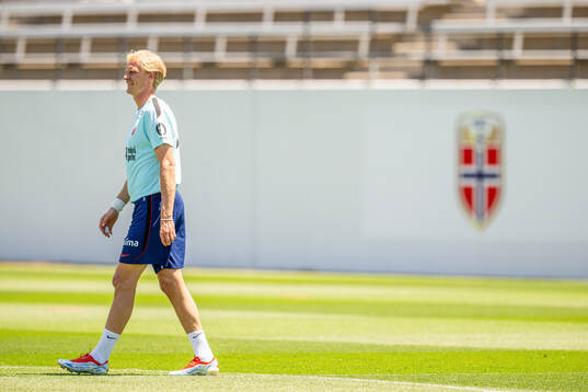 Morten Thorsby of the Norwegian national football team at a