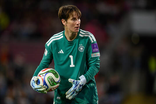Goalkeeper Ann-Katrin Berger of Germany