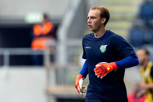 Hammarby TFFs målvakt Elton Fischerström Opancar