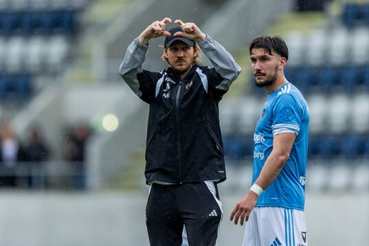 Gefles assisterande tränare Mattias Hall och Alen Zahirovic