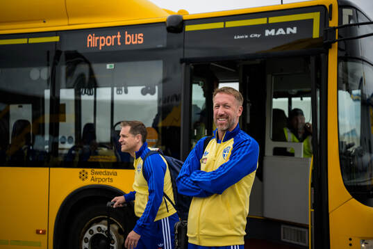 Head coach Graham Potter of the Swedish national football
