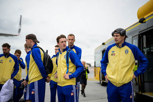 Herman Johansson, Elliot Stroud, Gustaf Nilsson and Victor