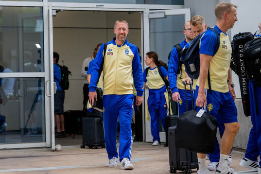Head coach Graham Potter of the Swedish national football