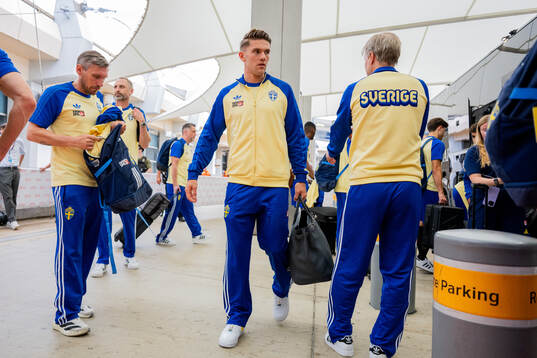 Viktor Gyökeres of the Swedish national football team