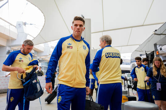 Viktor Gyökeres of the Swedish national football team
