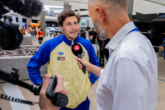 Victor Nilsson Lindelöf of the Swedish national football