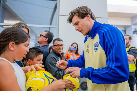 Victor Nilsson Lindelöf of the Swedish national football