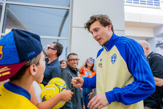 Victor Nilsson Lindelöf of the Swedish national football